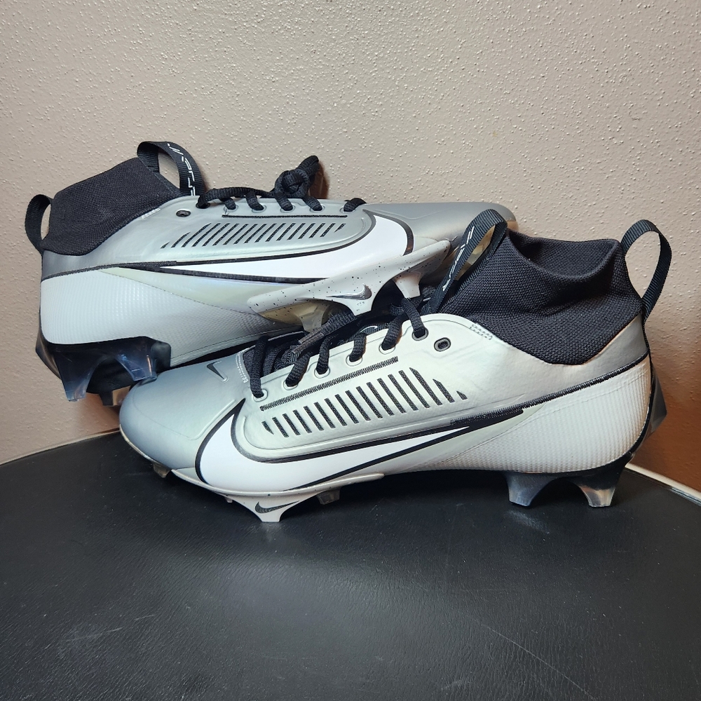 Nike Vapor Edge Pro 360 2 Football Cleats sz 12 New Light Grey/Black